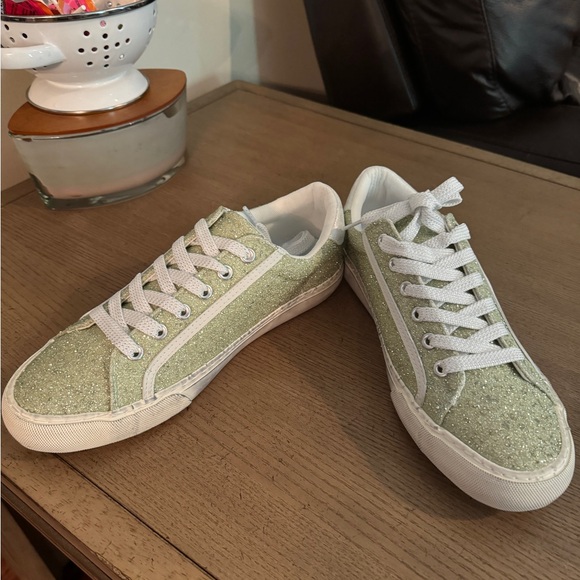 BRAND NEW - Corkys Big Dipper - Green Glitter - Size 9 - Picture 6 of 6